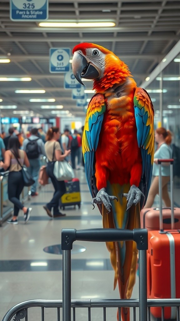 Toota Ki Airport Jang! (Parrot's Airport Journey!)