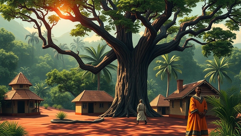 The Whisper of the Talking Drum: Ayo Village's Call