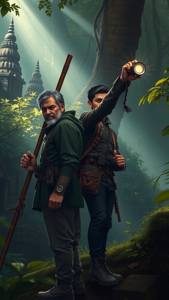 अतुल और शिवा की दुष्ट राक्षस से लड़ाई