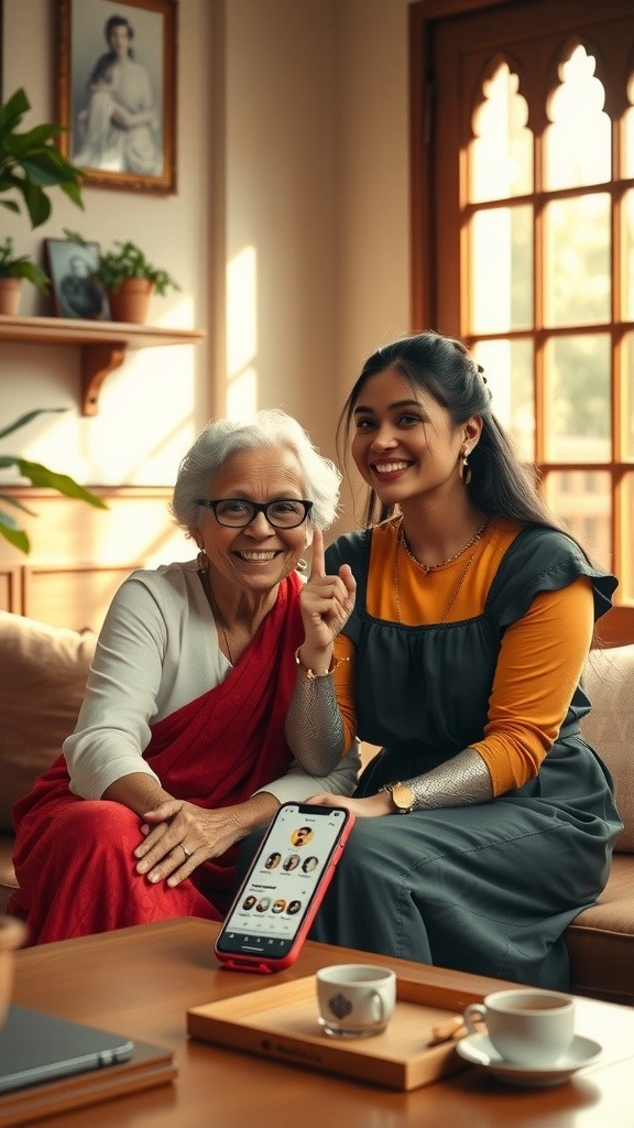 Kencan Nenek dengan Sinterklas