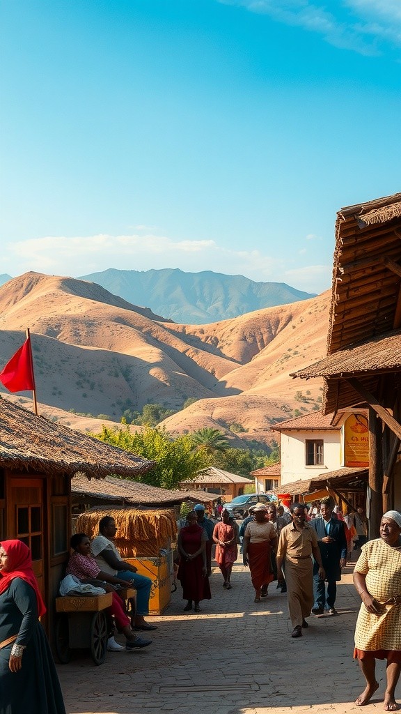 Ethiopian Girl Sings Gospel on the Street