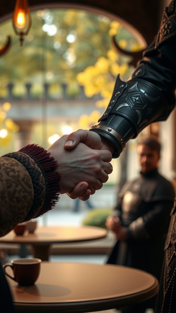 Unexpected Connections in a Quiet Cafe