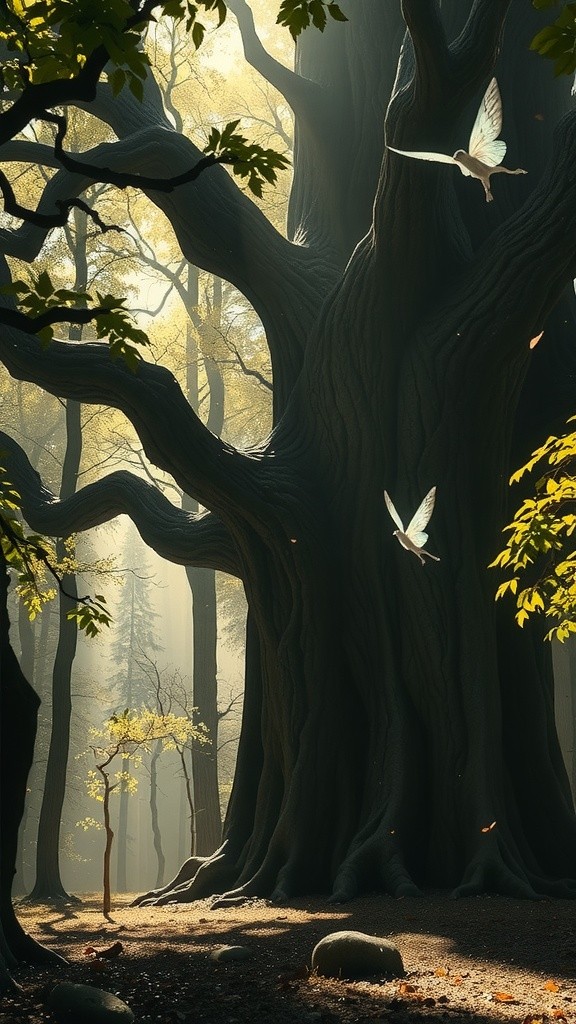 Jamur Emas di Hutan Bahagia