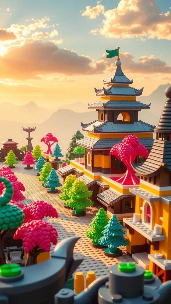 Konflik LEGO Ninja: Pertarungan Epik Naruto