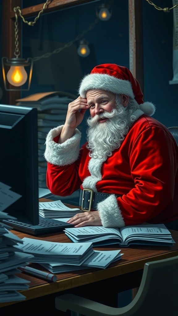 Sinterklas dan Klaus-GPT: Efisiensi di Malam Natal