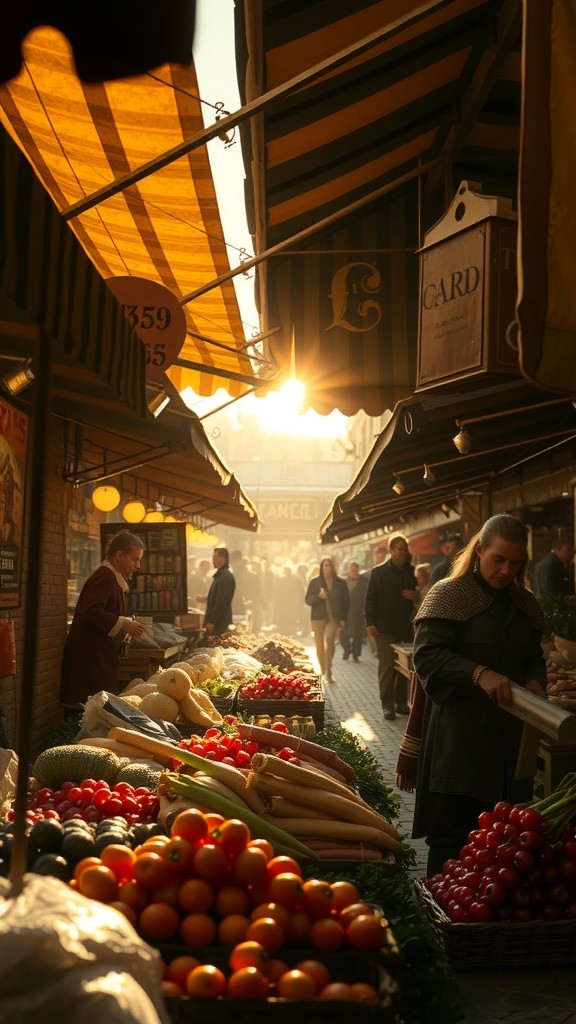 A Chance Encounter at the Market
