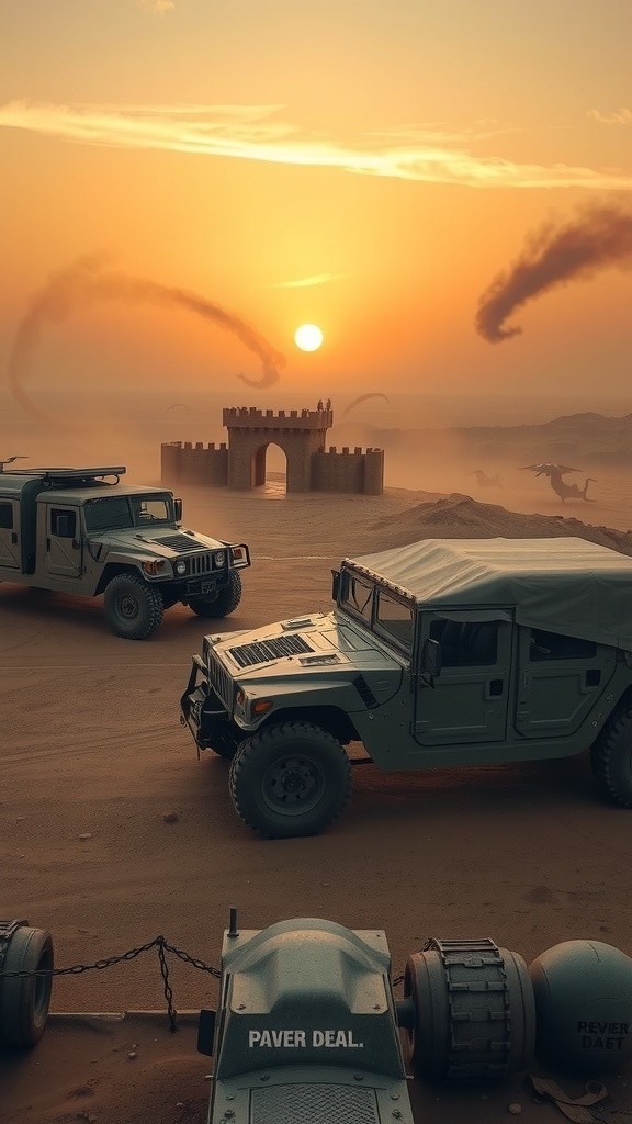 Sunset Standoff: A Birthday Farewell