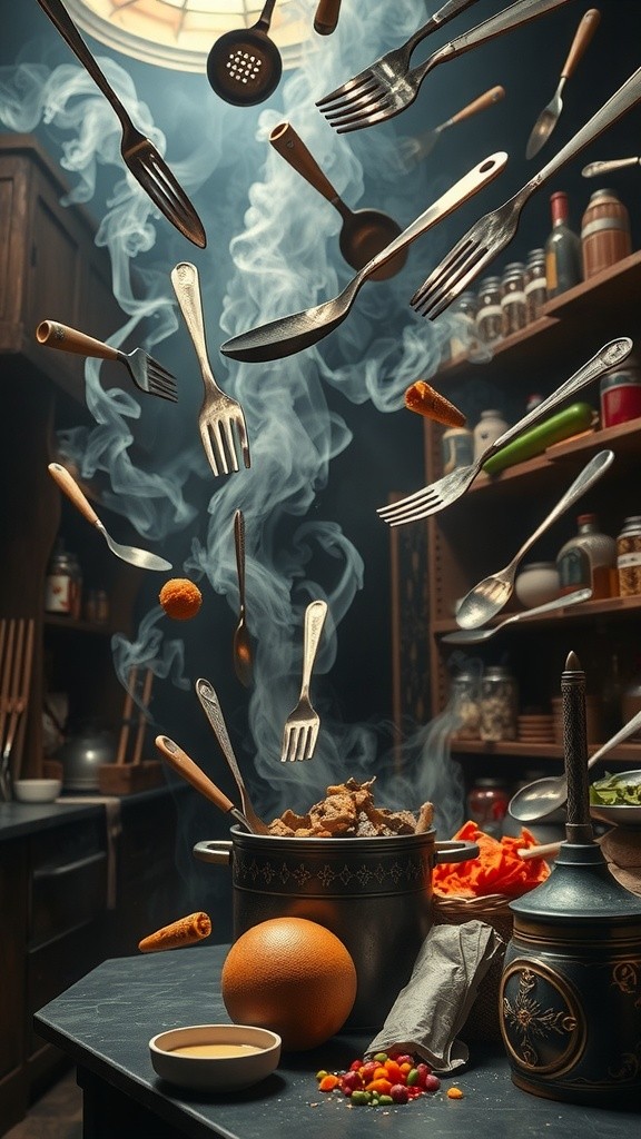 Culinary Chaos: Delicious Dilemmas 🔥😈