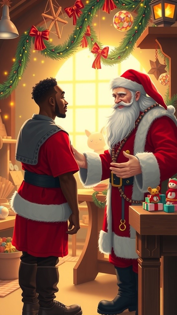 A Magical Sleigh Ride with Santa