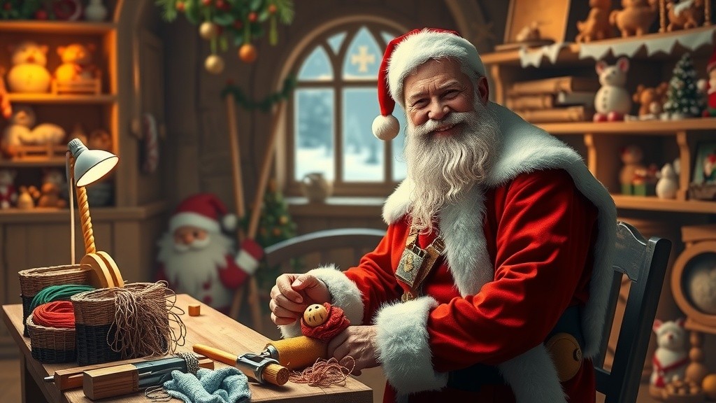 A Magical Sleigh Ride with Santa