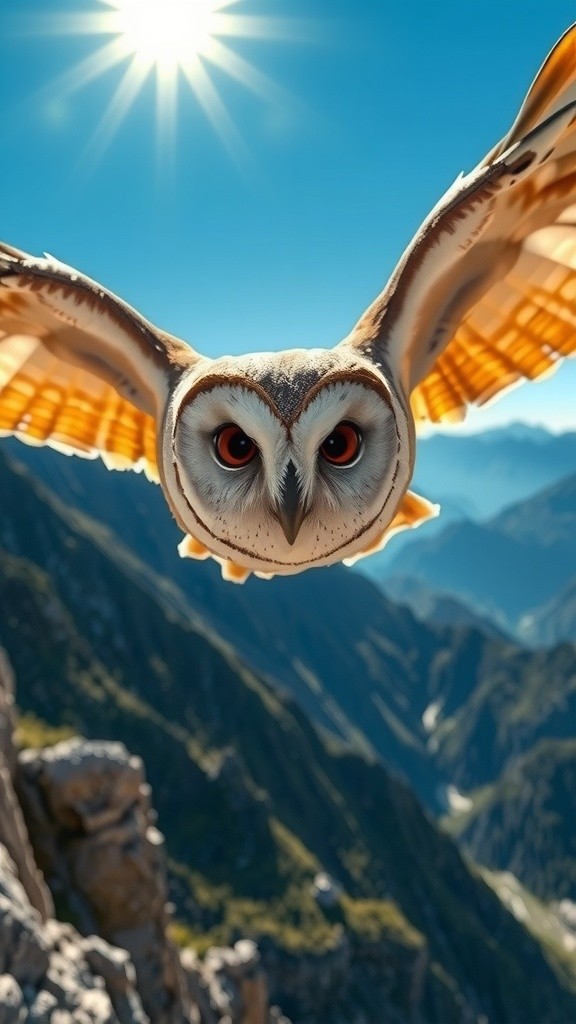 Sky Dive of Folcan to Hunt Pegene