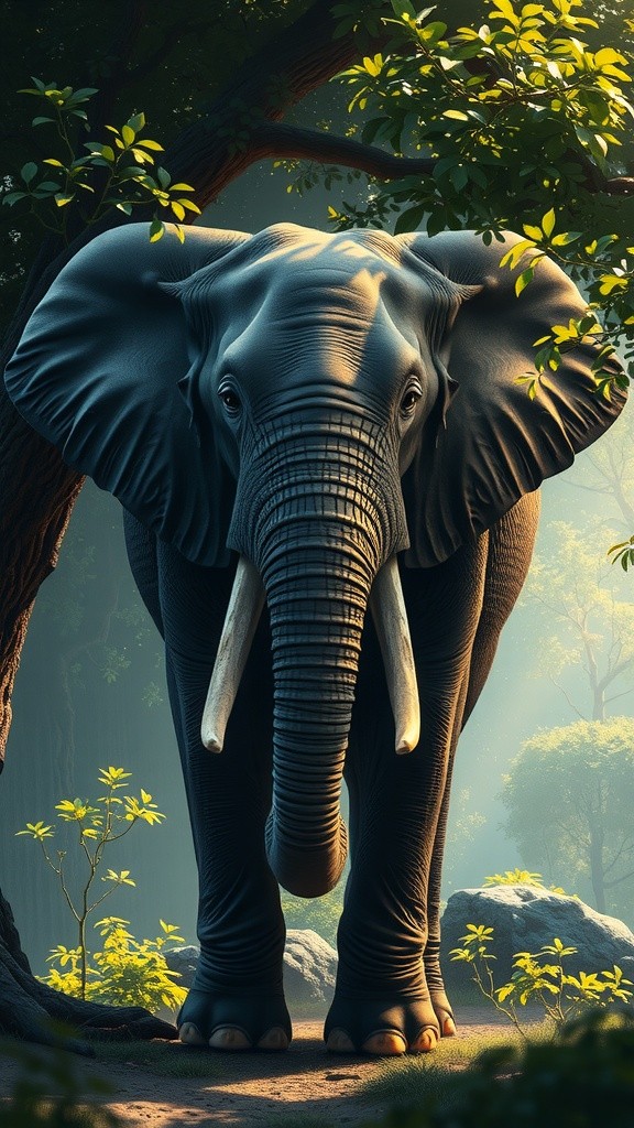 हाथी और चिड़िया की दोस्ती