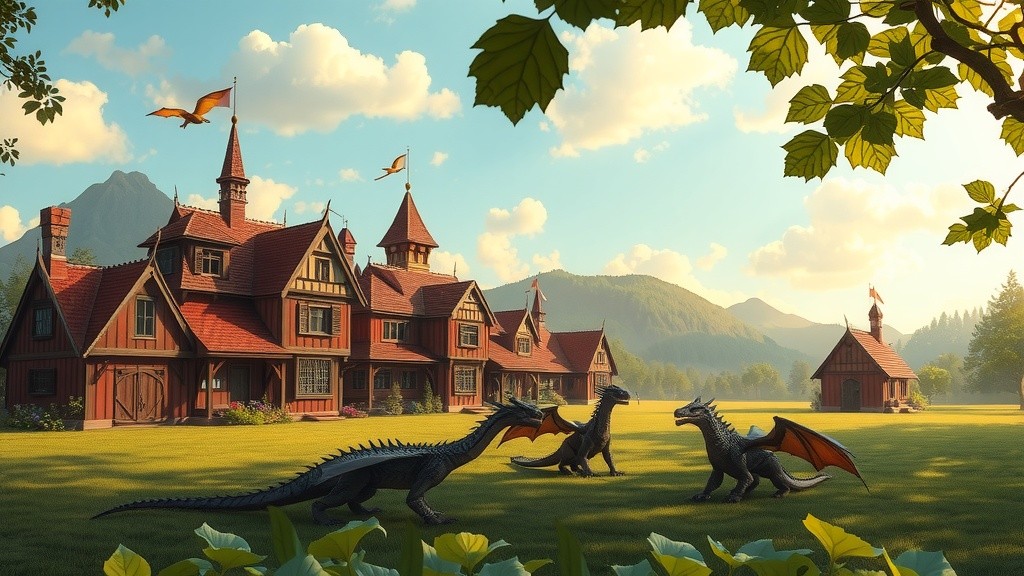 Drixie's Dream in the Dragon Village