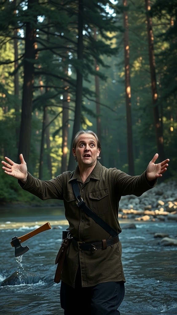 The Honest Woodcutter: A Fairy Tale of Reward