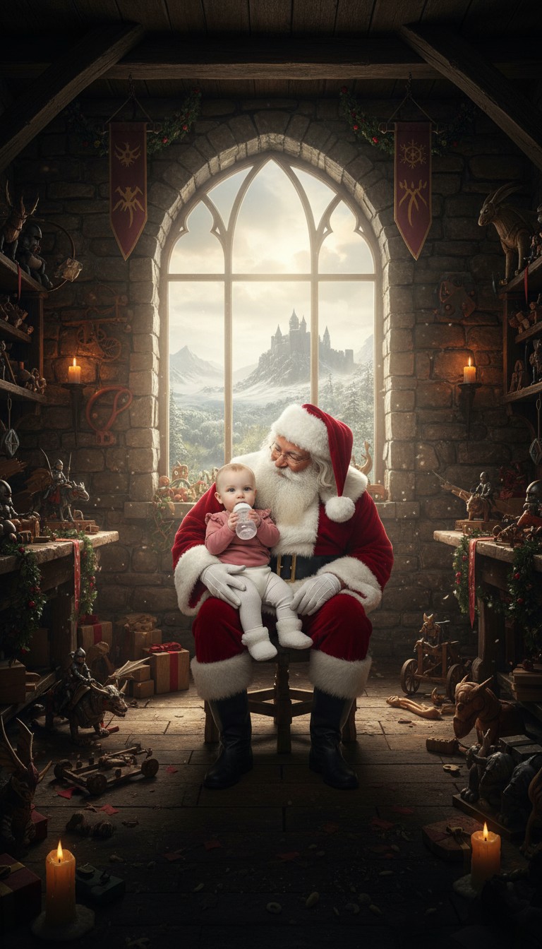 A Special Birthday with Santa