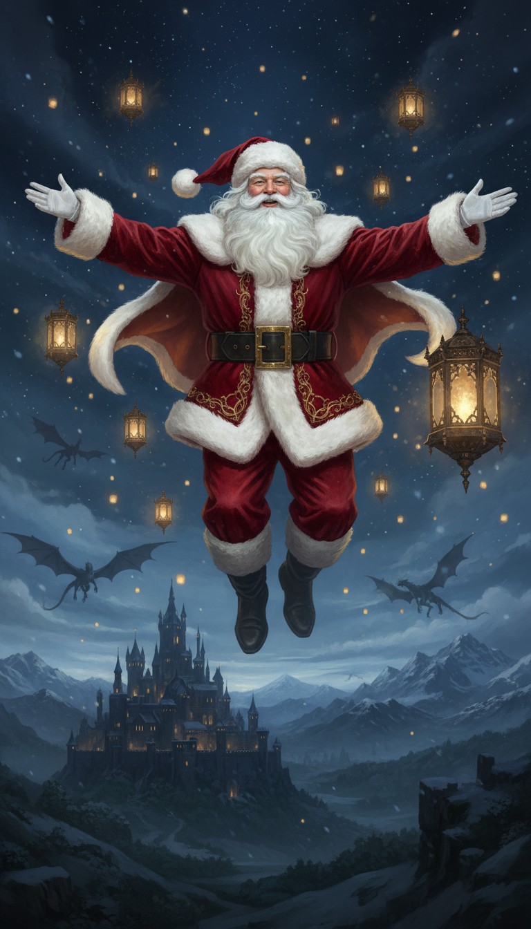 A Magical Christmas Night with Santa