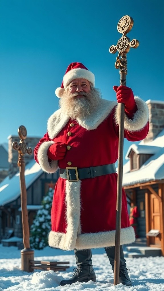 Santa Claus ki Jadui Stick aur Christmas ka Aasmaan