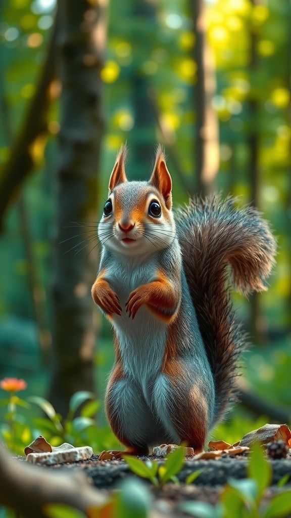 The Sharing Adventure of a Magical Nut