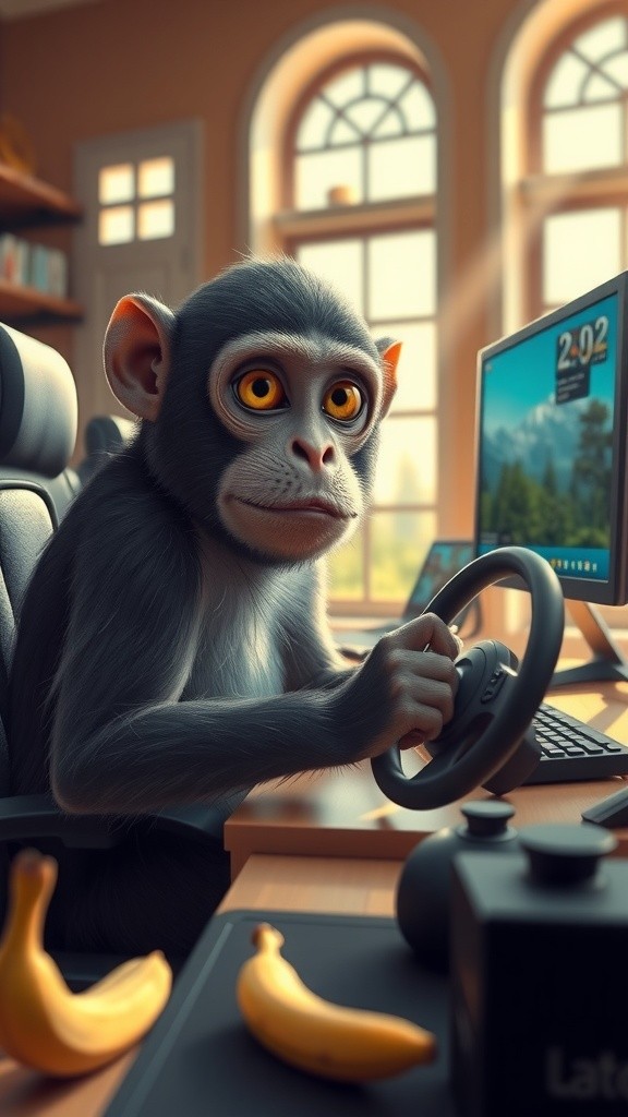 Monkey Plays GTA 5!