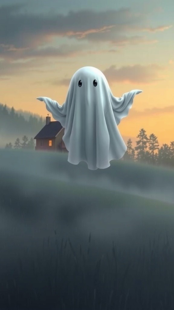 The Kind Ghost and the Little Bird