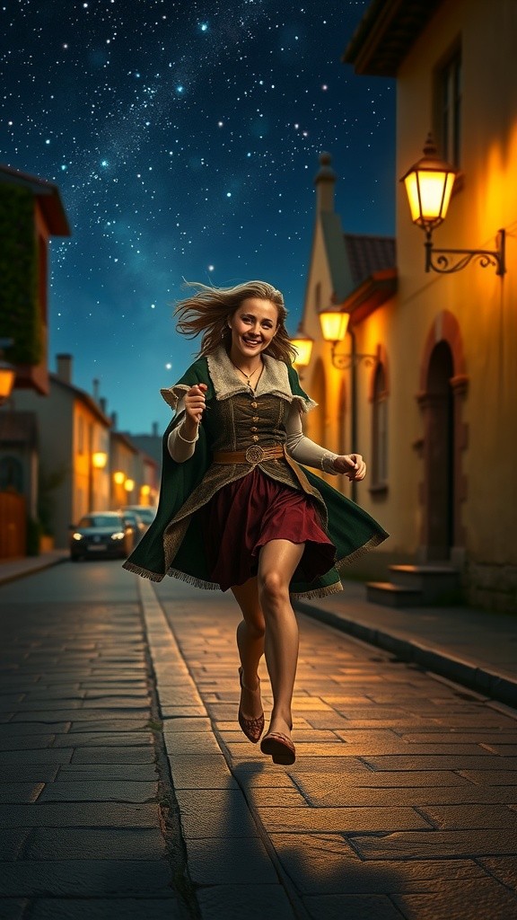 The Playful Prowl of the Black Cat