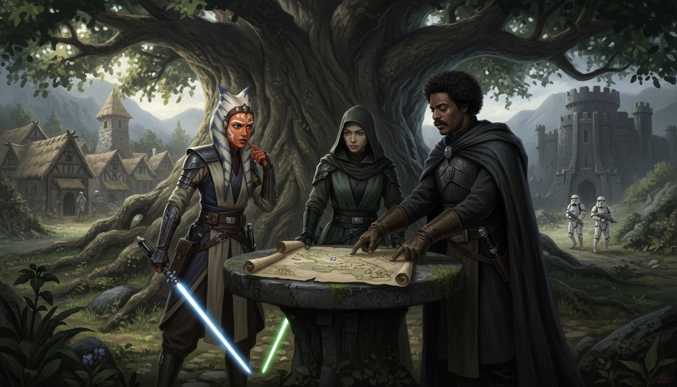 Ahsoka and Allies vs. Inquisitors: A Star Wars Showdown