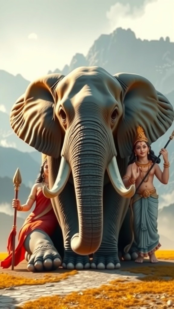 बाल गणेश की बहादुरी