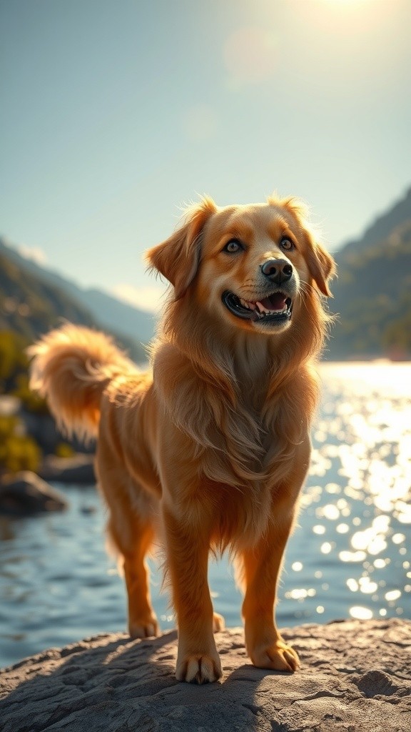 Buddies by the River: A Joyful Rescue