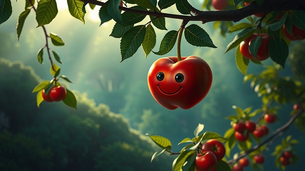 লাল আপেল ও শিয়ালের দৃষ্টি