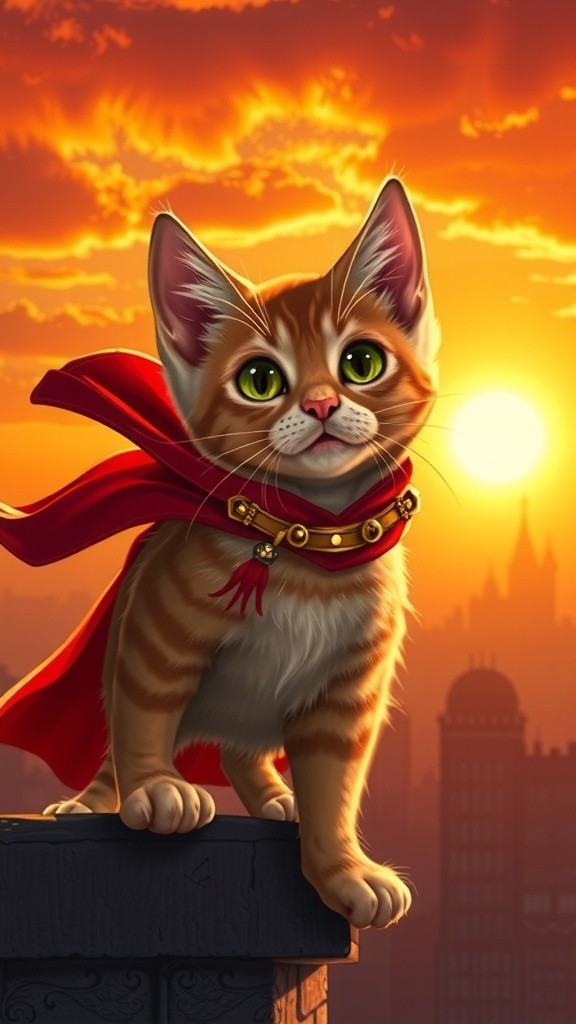 Kucing Pahlawan: Menyelamatkan di Tengah Api