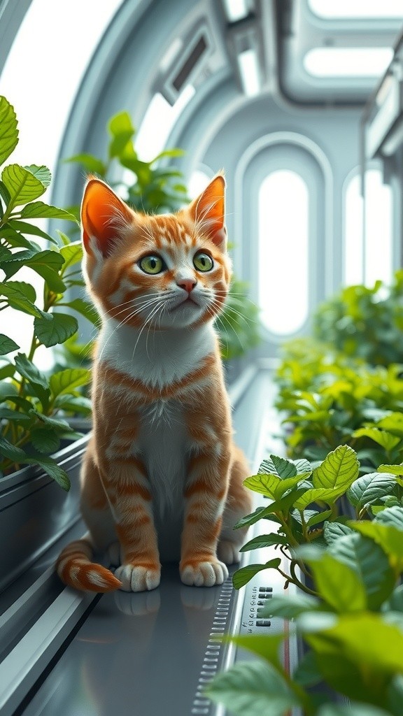 A Feline Savior in Space: Mochi's Journey