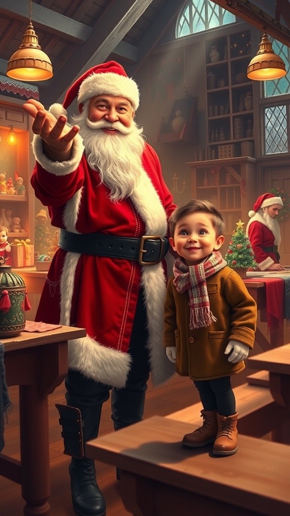 A Magical Sleigh Ride with Santa