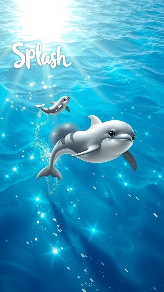 Lost in the Waves: A Dolphin's Tale of Love and Courage