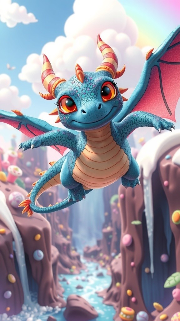 Gummy Dragon's Sweet Sky Race!