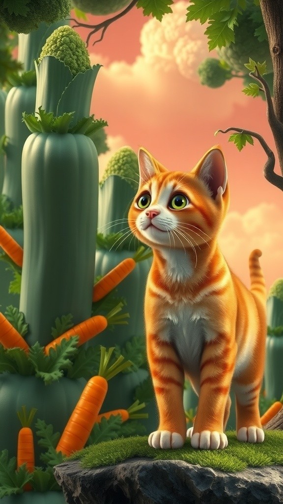 Semsema's Whimsical Journey on the Planet of Vegetables