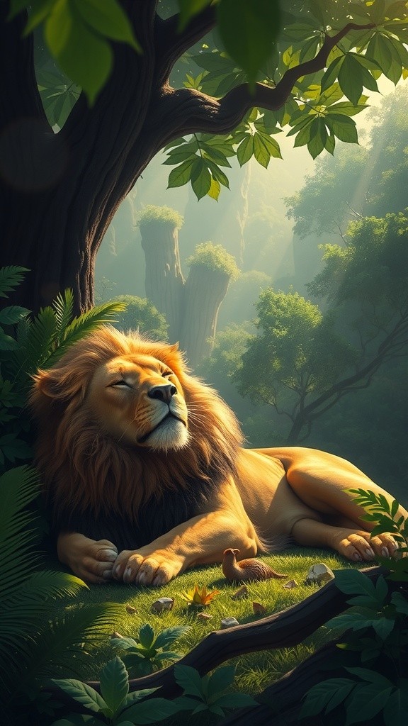 बंदर और शेर की कहानी