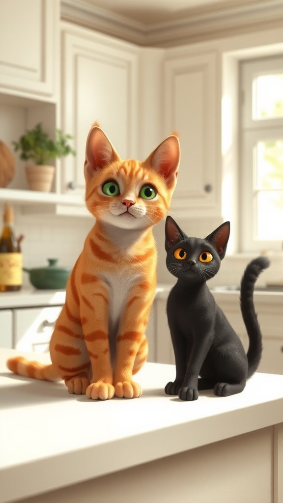 Perang Makanan: Kucing Lucu Berebut Snack!