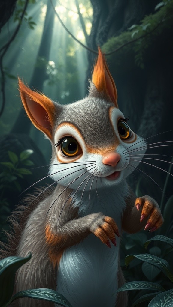 A Squirrel's Brave Rescue Adventure!