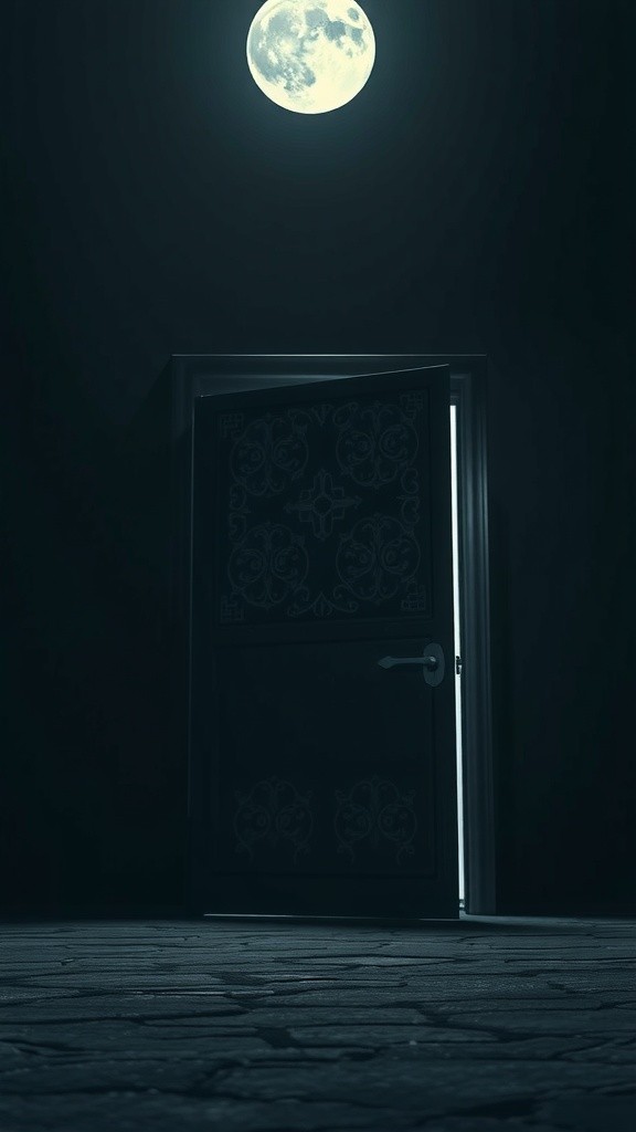 The Midnight Door: A Tale of Secrets and Curiosity