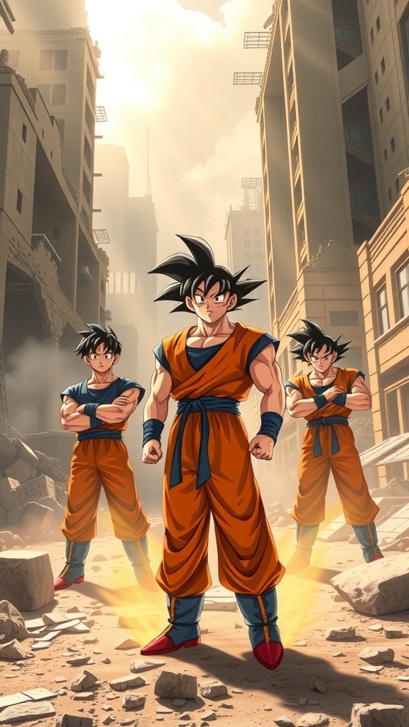 Epic Battle: Naruto, Goku, and Luffy Clash!