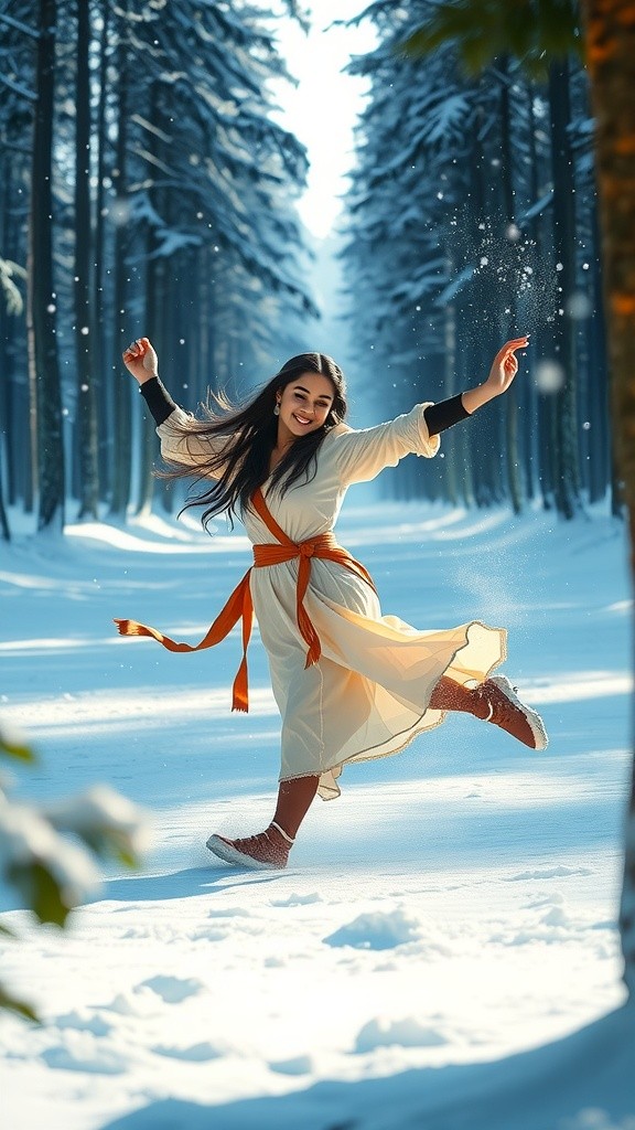 Nani and the Cozy Snow House Adventure