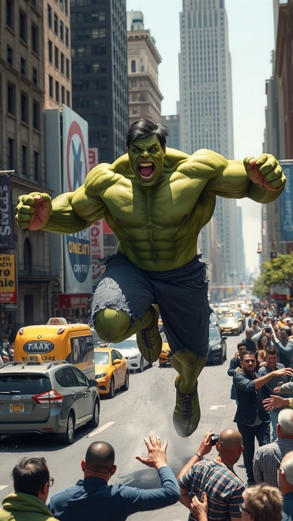 Spiderman vs Hulkman: Epic Showdown Goes Viral!