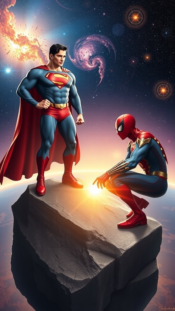 Superman और Spider-Man: जादुई पत्थर का संग्राम