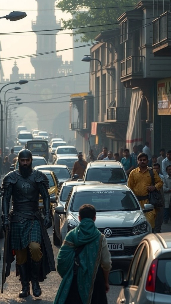 Dinosaur Invasion: A Joyful Encounter in the City