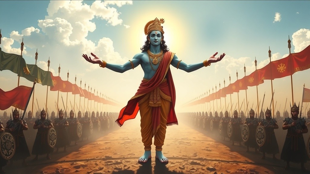 The Wisdom of Krishna: Guidance on the Battlefield