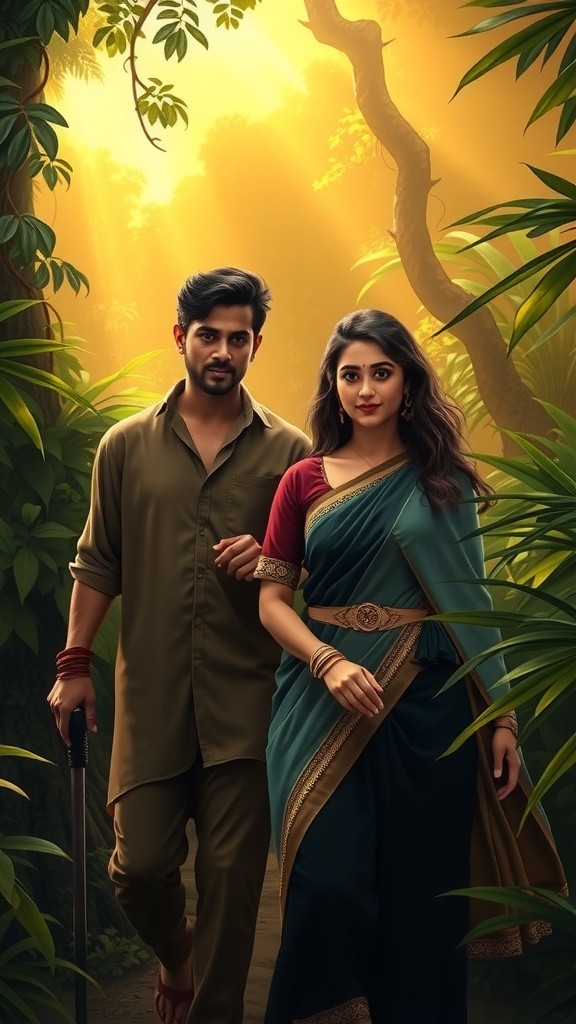 राम ने सीता के साथ जंगल में तोता लाया