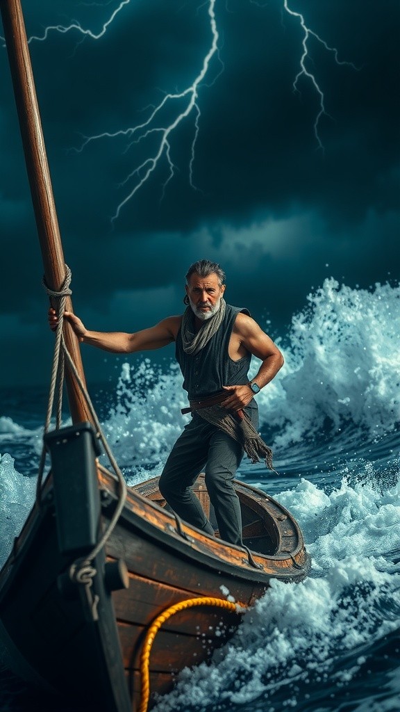 Peter's Moment on the Water