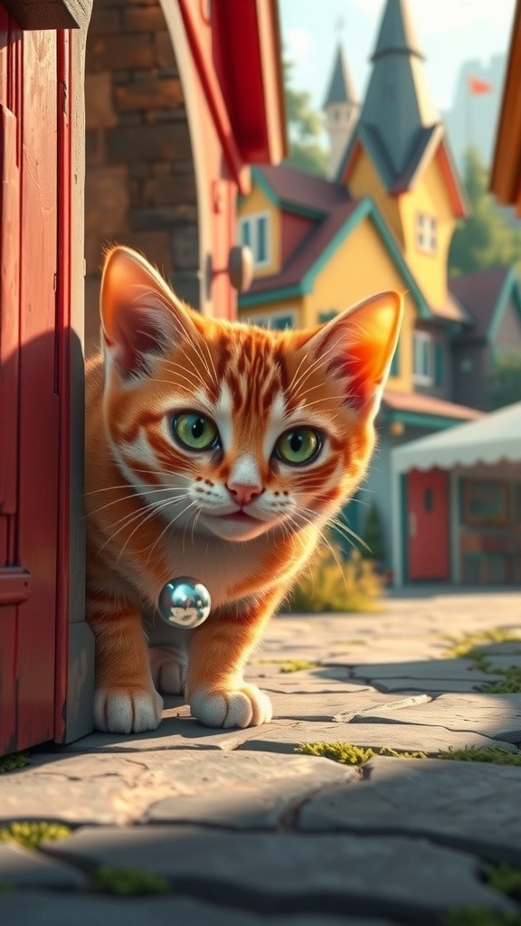 Kitten's Bicycle Adventure