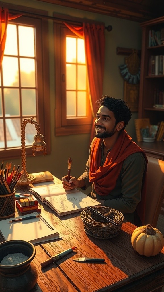 सुरेश और जादुई ब्रश