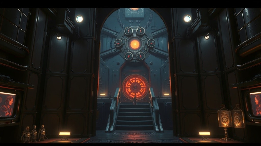 Escape from the Jedi Temple